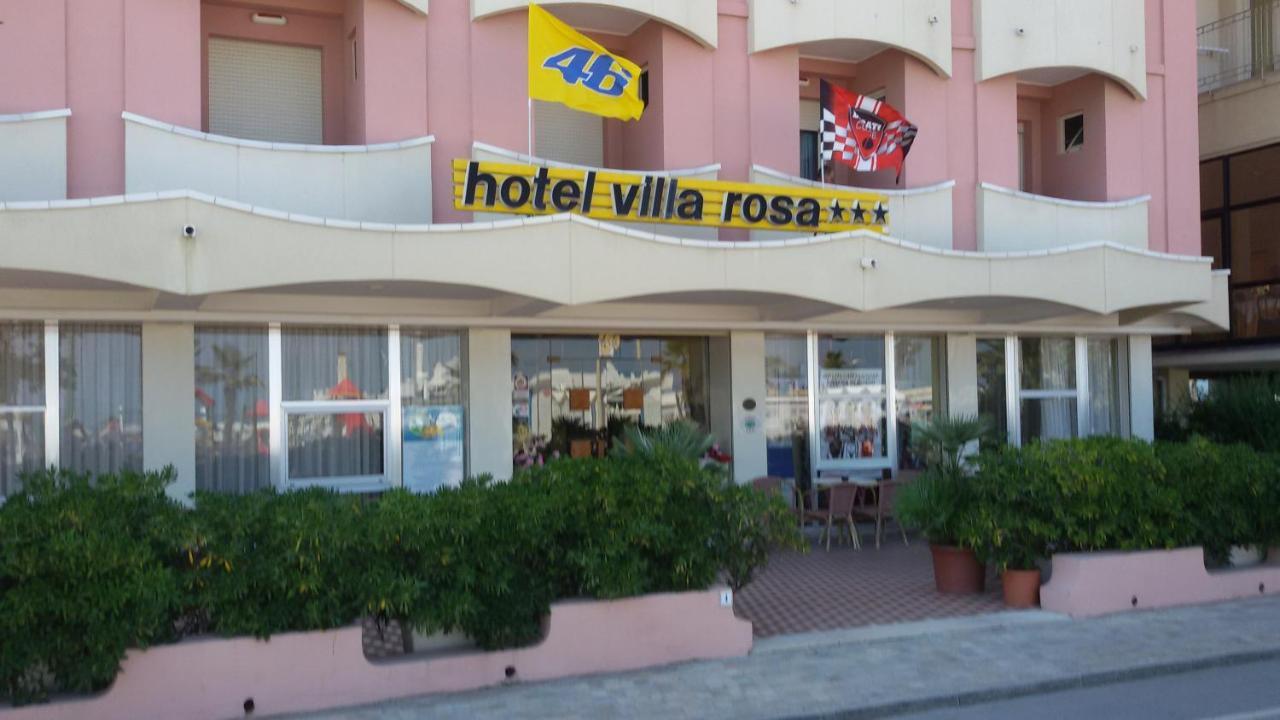 Hotel Villa Rosa Misano Adriatico Exterior foto
